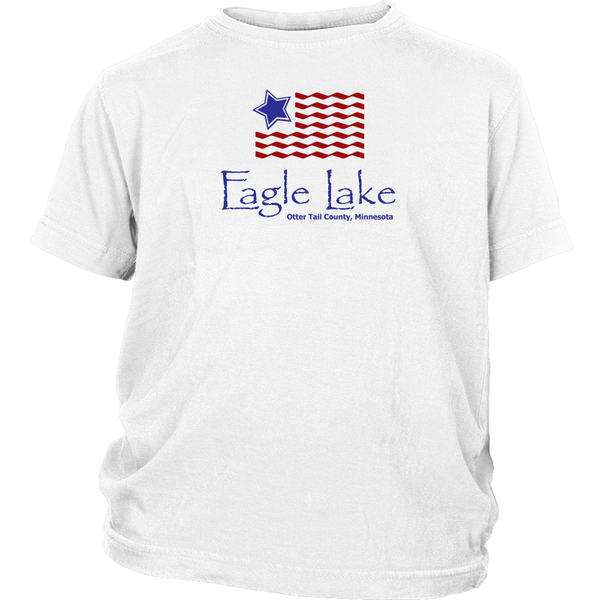 YOUTH Eagle Lake T-Shirt, USA Flag