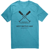 West Battle Lake Paddles Unisex Tee BLK