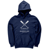 Youth Blanche Lake Paddles Hoodie, WHT