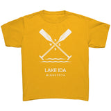 Youth Lake Ida Paddles Tee, WHT Art