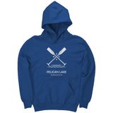 Youth Pelican Lake Paddles Hoodie, WHT Art