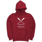 Youth Spitzer Lake Paddles Hoodie, WHT Art