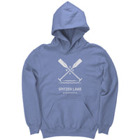 Youth Spitzer Lake Paddles Hoodie, WHT Art