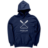 Youth Spitzer Lake Paddles Hoodie, WHT Art