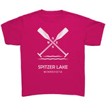 Youth Spitzer Lake Paddles Tee, WHT Art