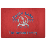 Door Mat, Eagle Lake, Red, Anderson/Johnson/Nelson/Olson