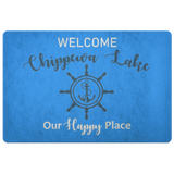 Door Mat, Chippewa Lake, Nautical