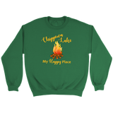 UNISEX Sweatshirt, Chippewa Lake, Campfire