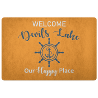 Door Mat, Devils Lake, Nautical