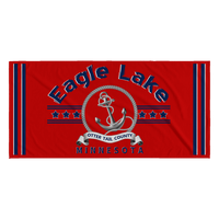 Beach Towel, Eagle Lake Anchor