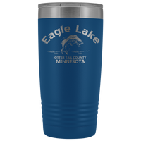 20-Ounce Stainless Tumbler, Eagle Lake, Bass