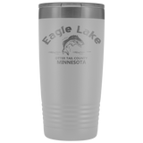 20-Ounce Stainless Tumbler, Eagle Lake, Bass