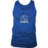 MENS Eagle Lake Tank, Blue Art, More Colors