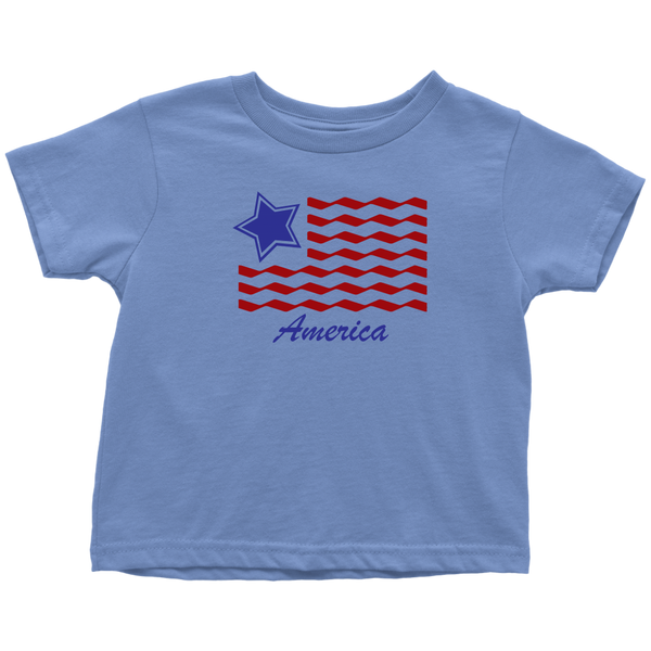TODDLER T-Shirt, America, Flag